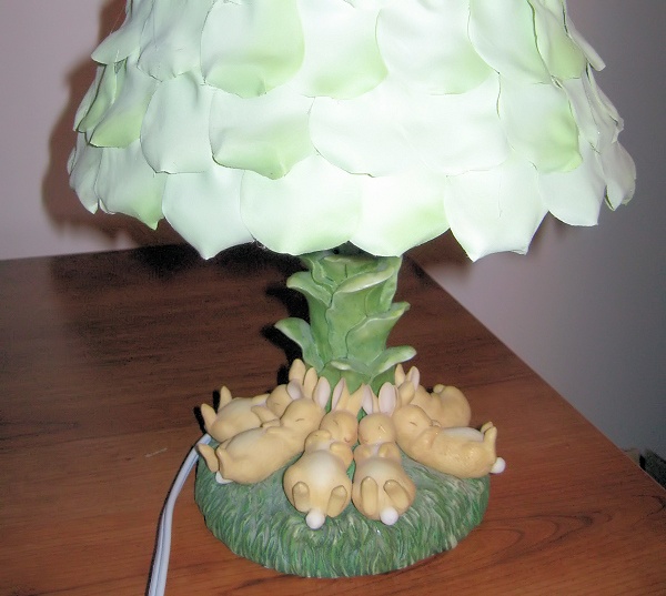 Beatrix Potter nursery lamp