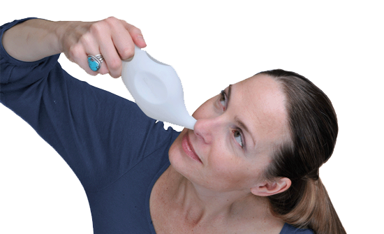 It's some sort of SinuCleanse Neti Pot, which to normal people is just...