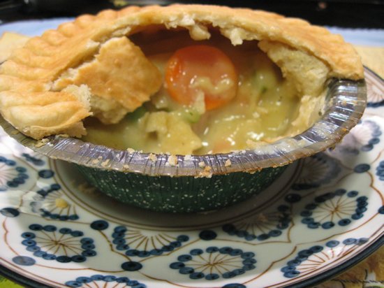 Delicious pot pie filling