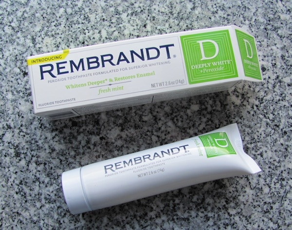 Rembrandt toothpaste