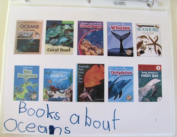 kindergarten bibliography page