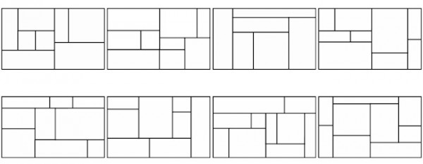 Prairie style garage window templates