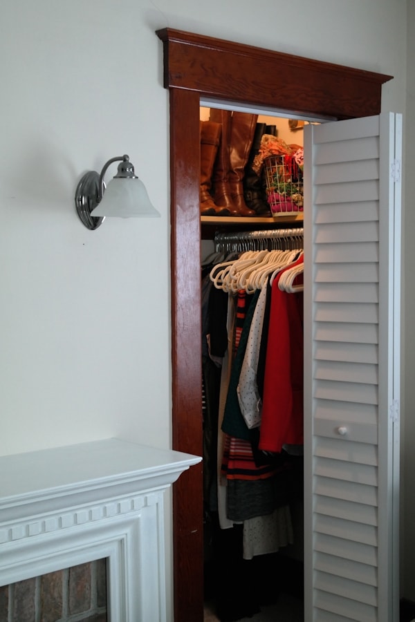 How I Optimize Wide Closets With A Single Door Jen Spends Less