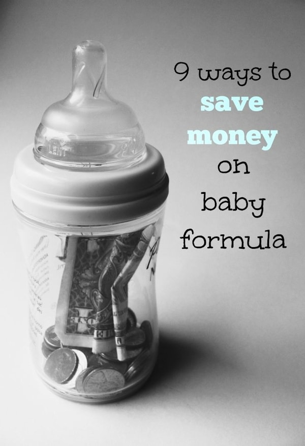 9 Ways to Save Money on Baby Formula