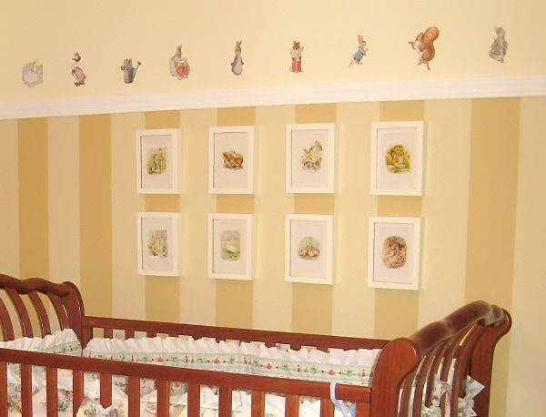 spectacular Beatrix Potter themed nursery  Beatrix potter nursery, Painted  furniture, Decor