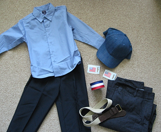 How to make a mail carrier costume for kids