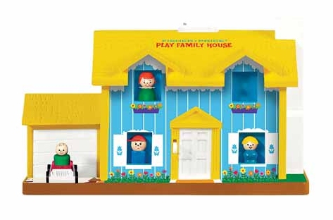 Hallmark Little People house Keepsake ornament