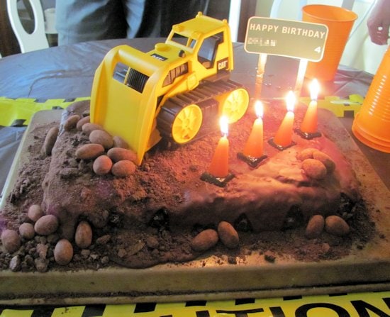 Construction Birthday Cake