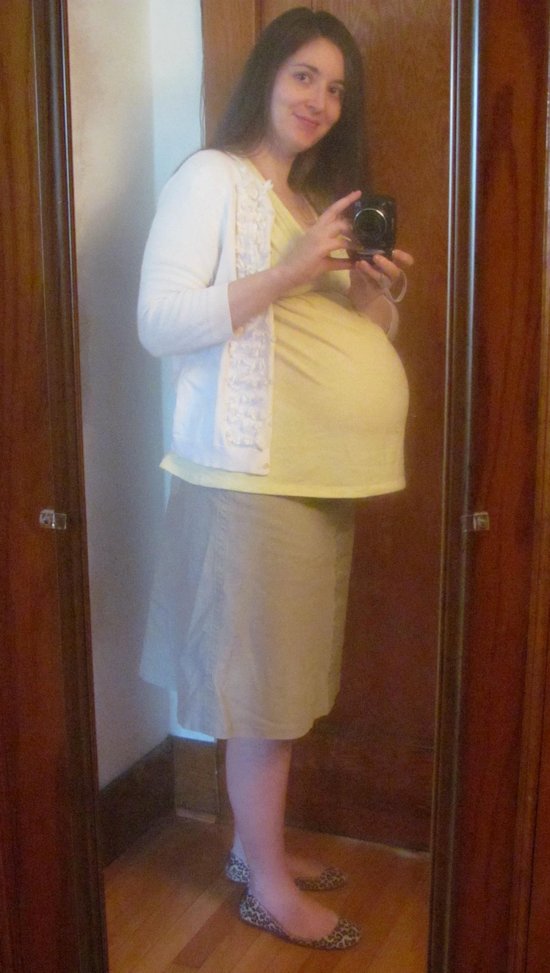 Here I am at 36 weeks