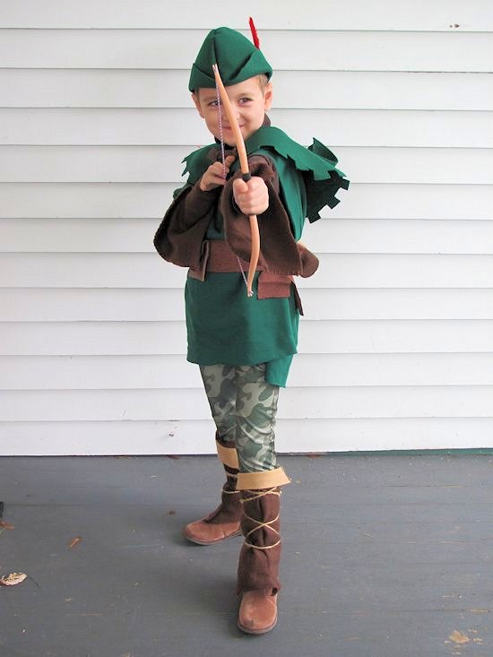 Handmade Robin Hood costume