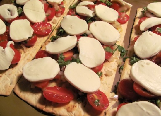 Flatout Bruschetta Flatbread Pizza