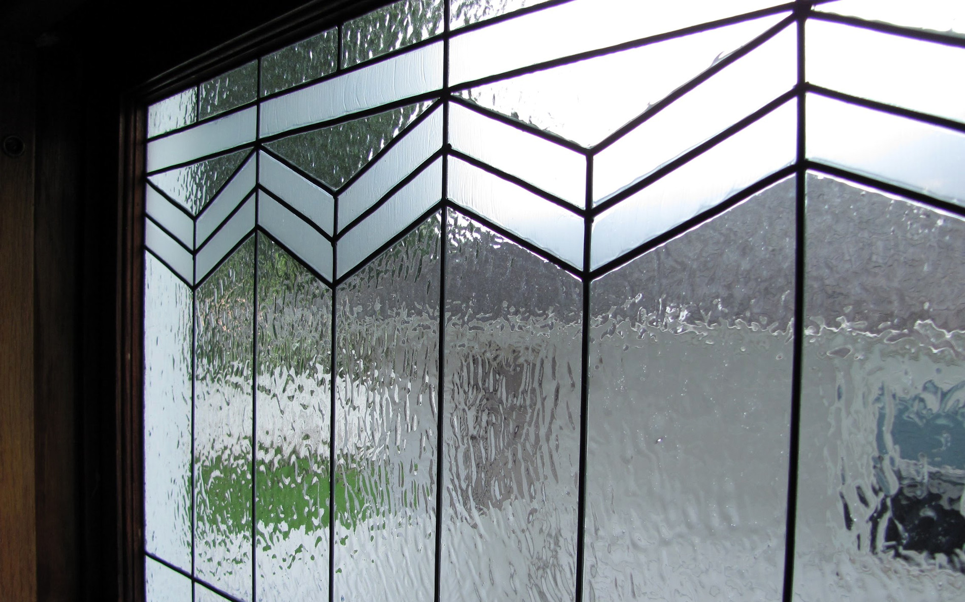 DIY Gallery Glass Leaded Glass Window Tutorial 
