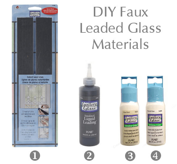 Materials for DIY Leaded Glass