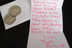 Letter from the tooth fairy