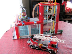 Lego City fire station