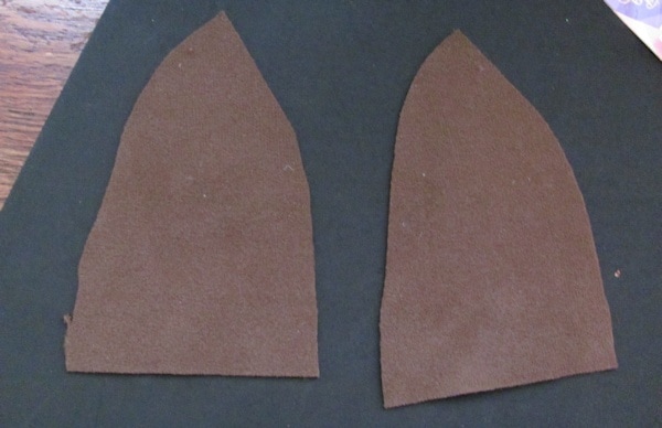 Felt horse ears