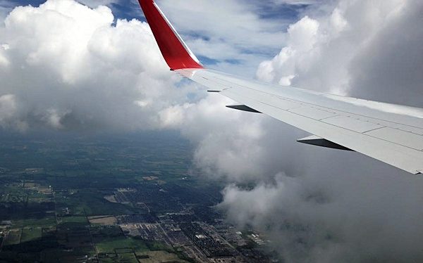We flew from Toronto to Manchester and back again