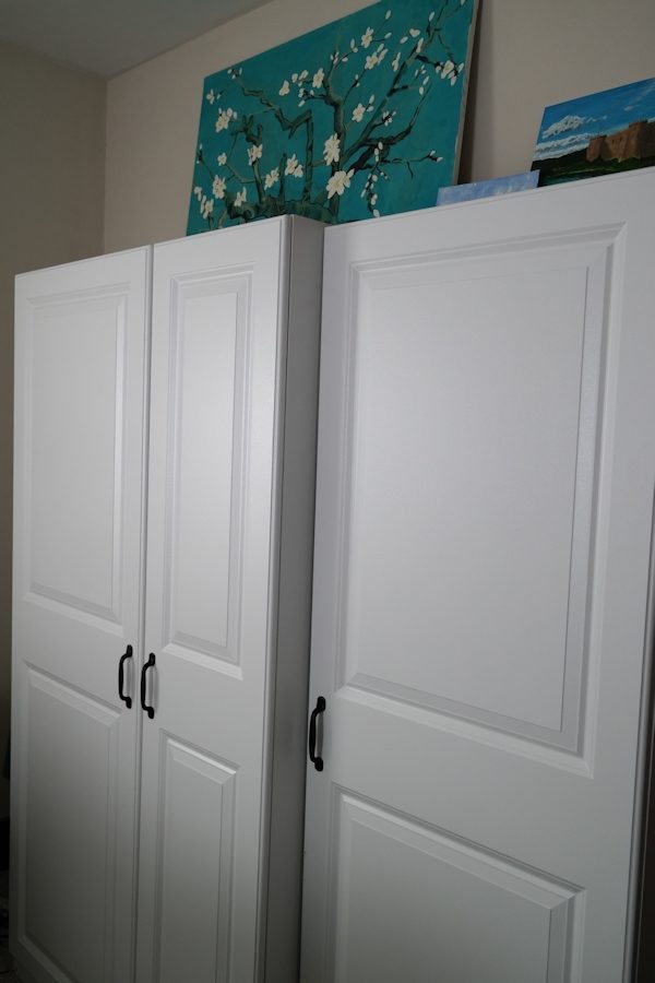 Wardrobe cabinets from Lowes