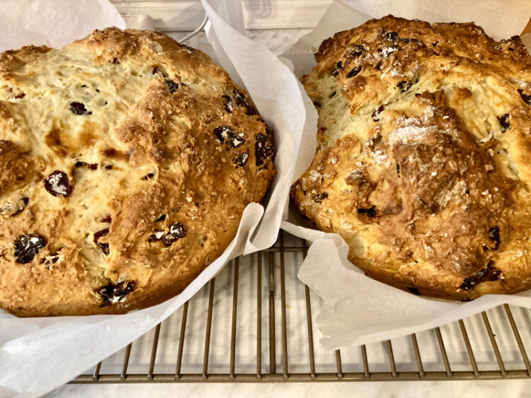 Orange Cranberry Irish Soda Bread